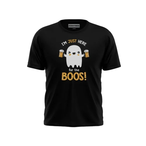 Here For Boos Half Sleeve T-Shirt