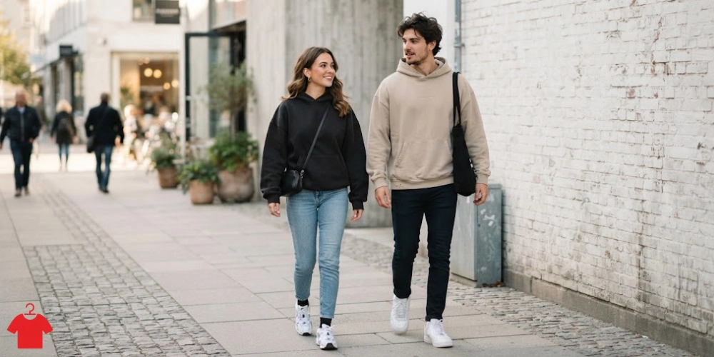 Casual Hoodies for Men & Women Printees Streetwear