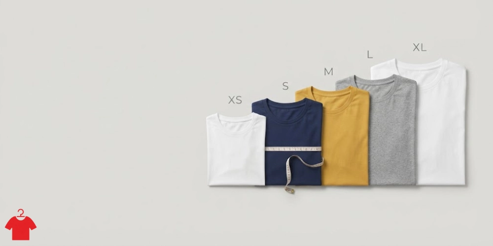 T-Shirt Size Chart Guide – XS to XL Sizing Comparison
