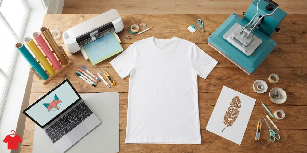 DIY T-Shirt Design Tools and Techniques Setup