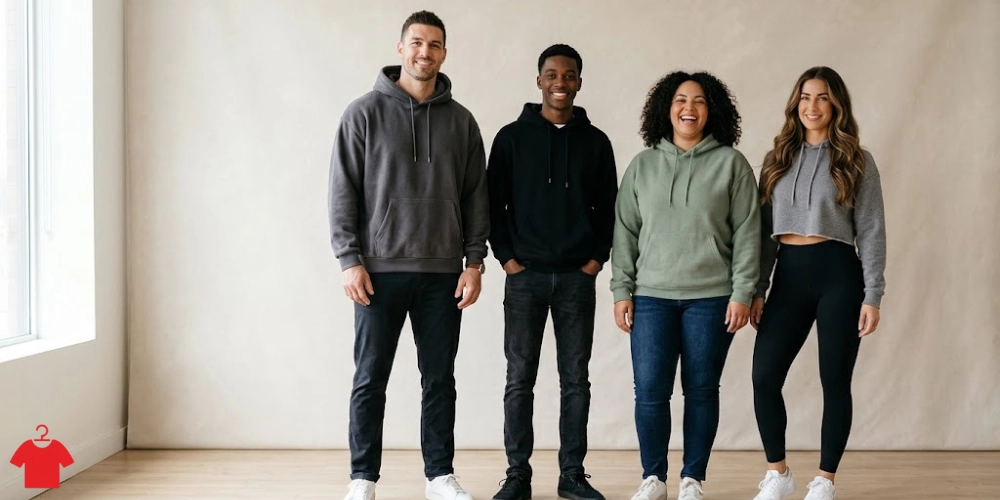 How to Choose a Hoodie for Your Body Type – Perfect Hoodie Fit Guide