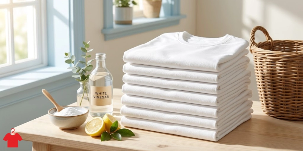 How to Keep White T-Shirts Bright White